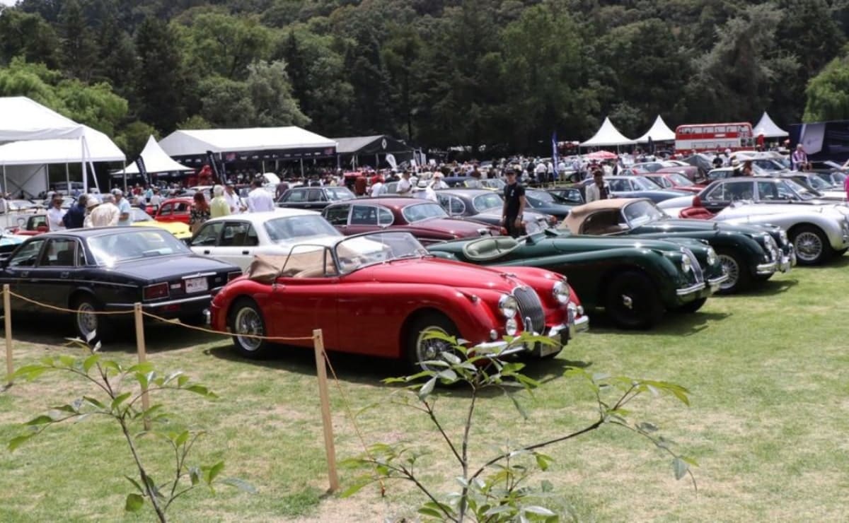 Exhiben 500 autos clásicos en Concurso Internacional de Elegancia de Huixquilican