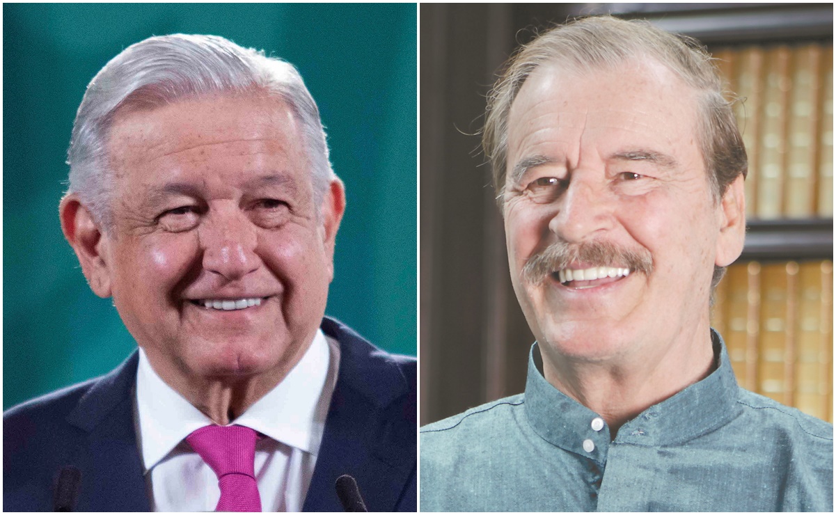 “Era chavo, inocente y bueno”: Vicente Fox reacciona a foto abrazado con AMLO