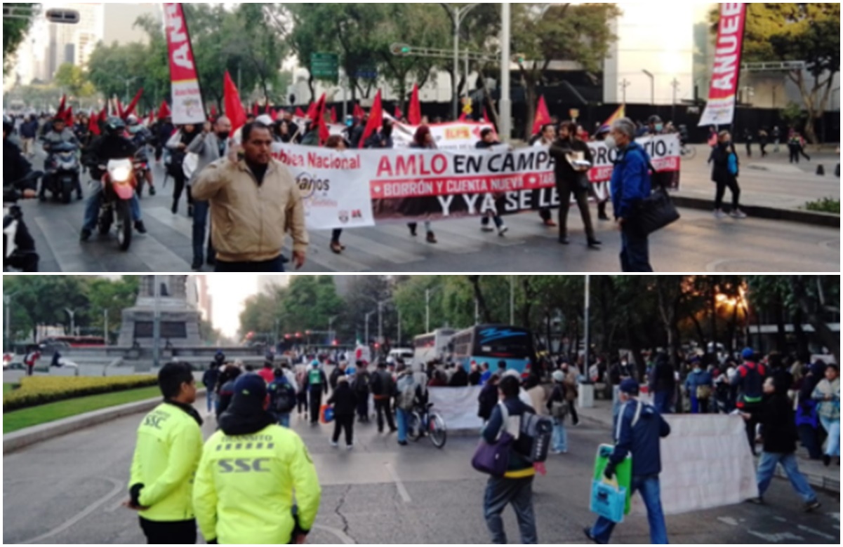 Movilizaciones en la CDMX: toma precauciones por las manifestaciones de este 13 de febrero