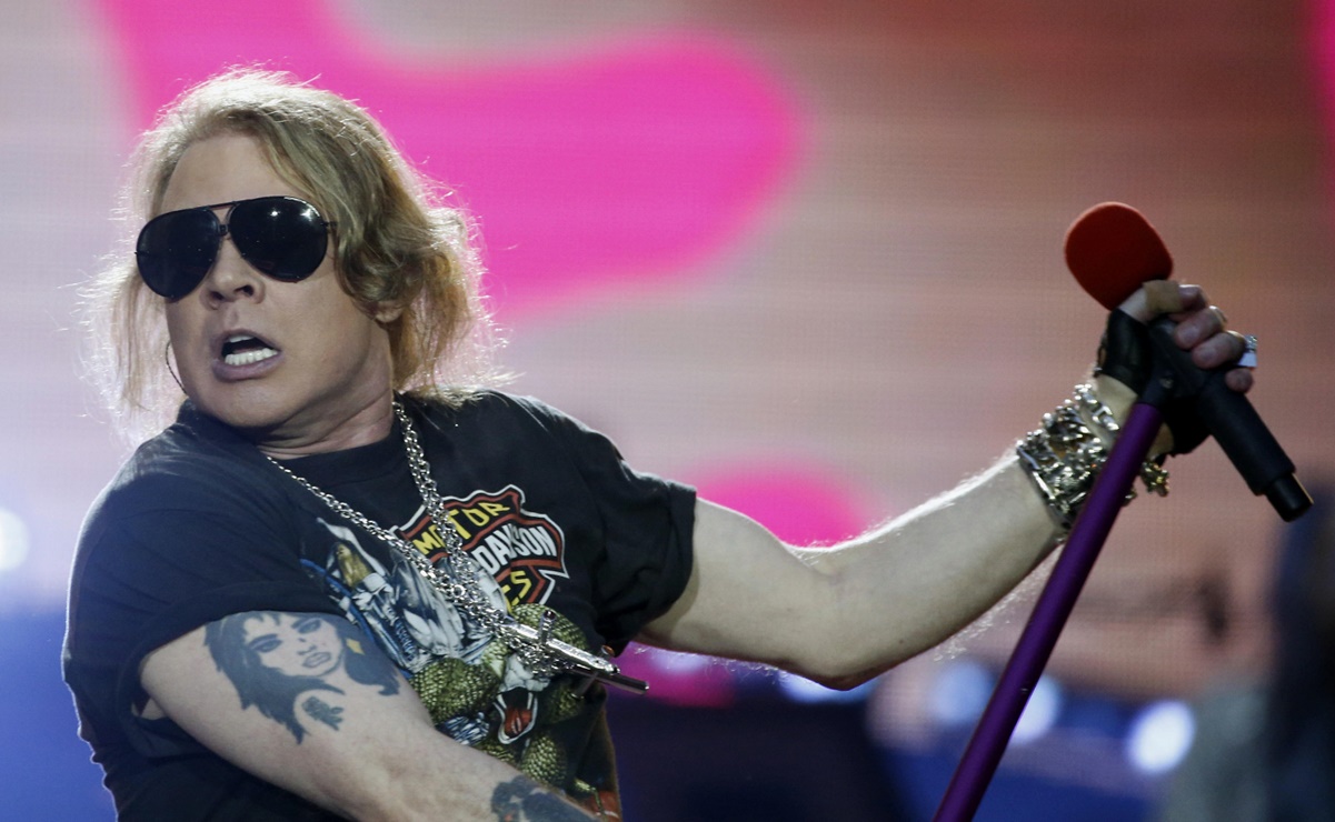 El alocado camino de Axl Rose, la estrella de Guns N' Roses