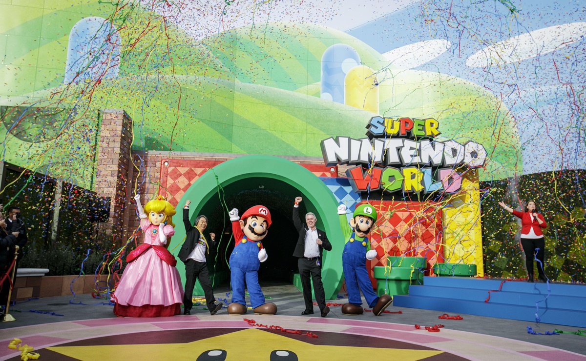 Super Nintendo World abre oficialmente en Universal Studios Hollywood