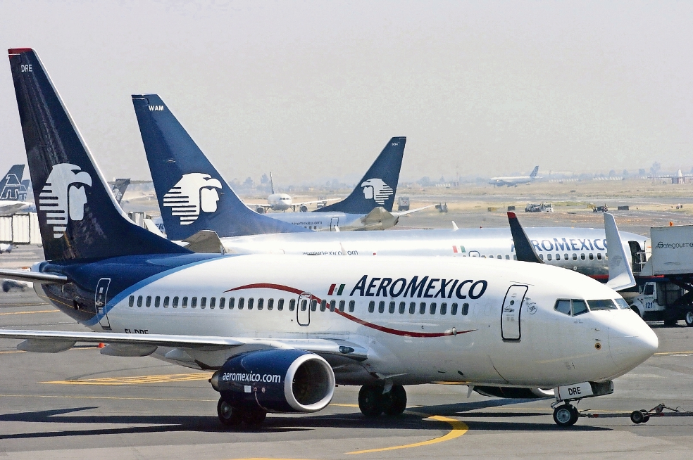 Aeroméxico aumenta 11% su tráfico de pasajeros