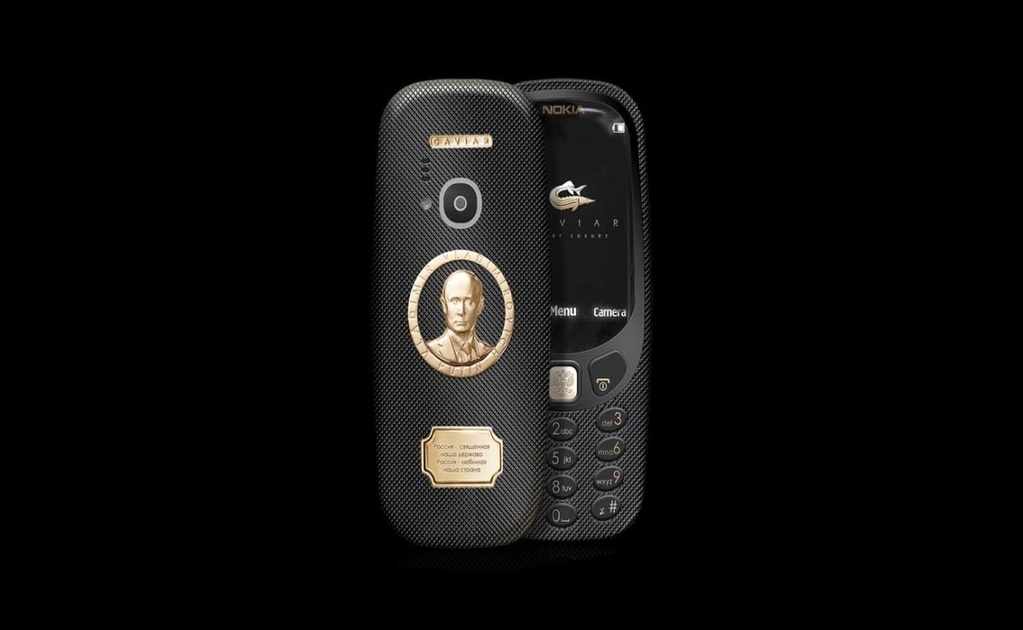 Nuevo Nokia 3310 edición Vladimir Putin y Donald Trump
