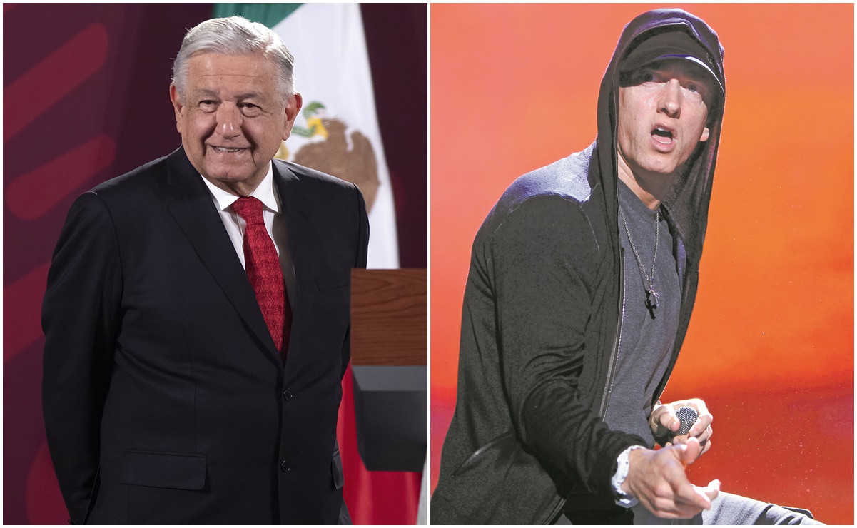 Cómo se pudo hacer el falso rap de Eminem contra AMLO: con ayuda de inteligencia artificial