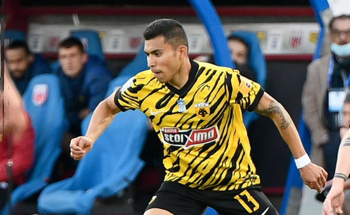 Orbelín Pineda anota golazo y le da la victoria al AEK de Atenas