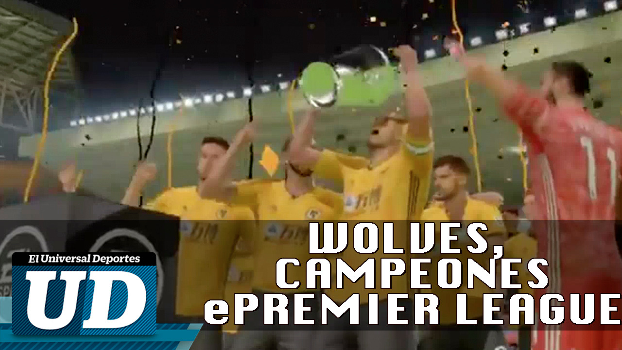 Wolverhampton se corona con gol de Raúl Jiménez en la ePremier League