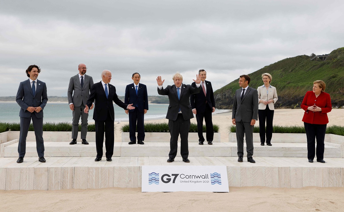 G7 lanza plan de reconstrucción para competir contra China