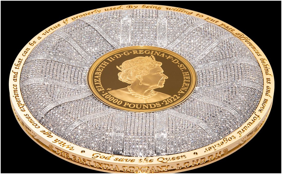Reina Isabel II: Por aniversario luctuoso, crean lujosa moneda conmemorativa en Reino Unido