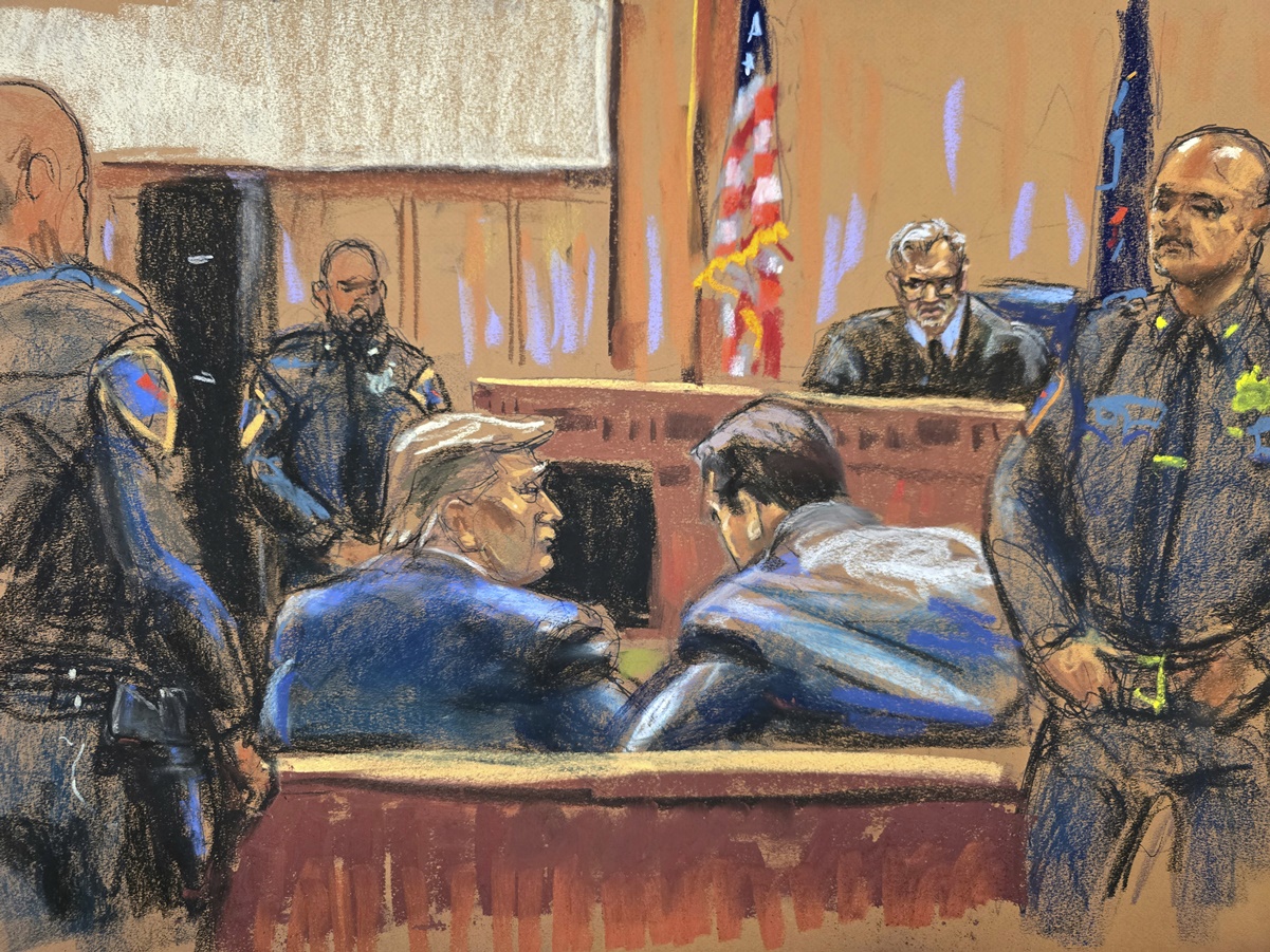 Así termina primer día del histórico juicio penal contra Trump en NY; no se logra elegir a ningún jurado