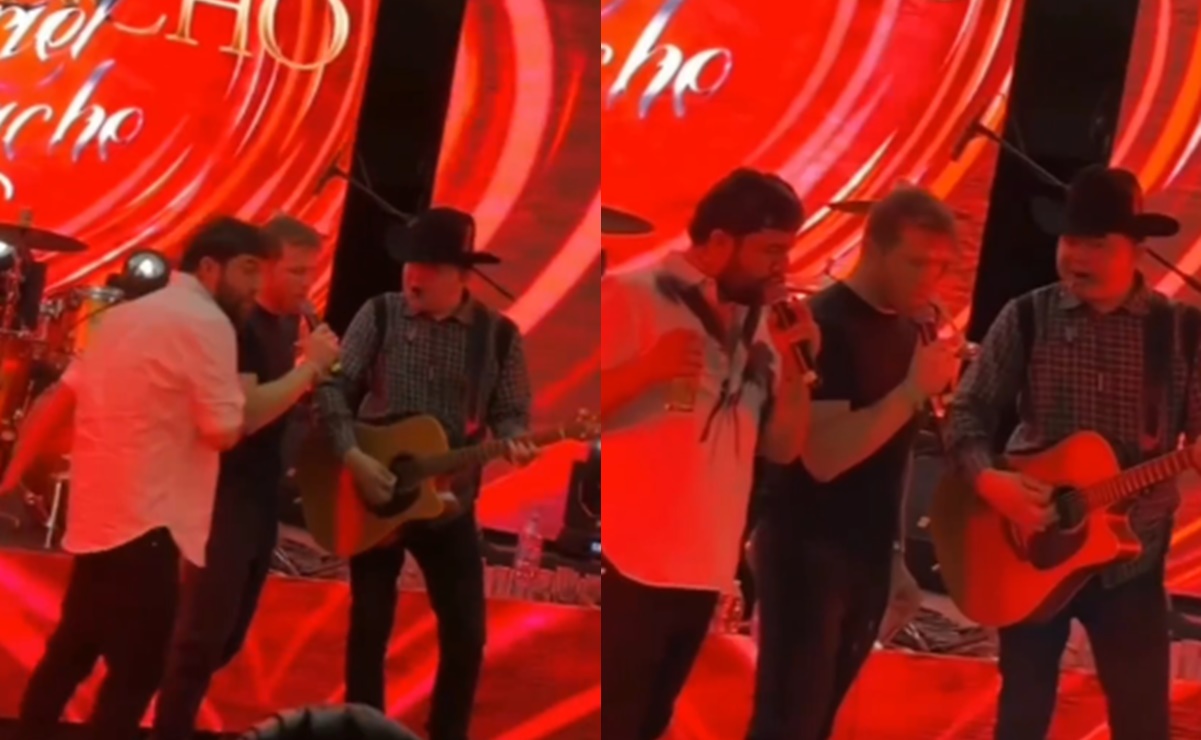 VIDEO: Canelo Álvarez se avienta palomazo con banda en una fiesta privada