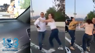 Pareja llama “frijoleros” a latinos y desata pelea en California