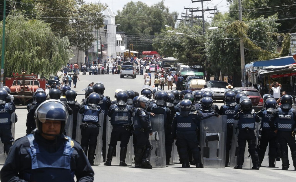 Tres policías lesionados, saldo preliminar de agresión en Xochimilco 