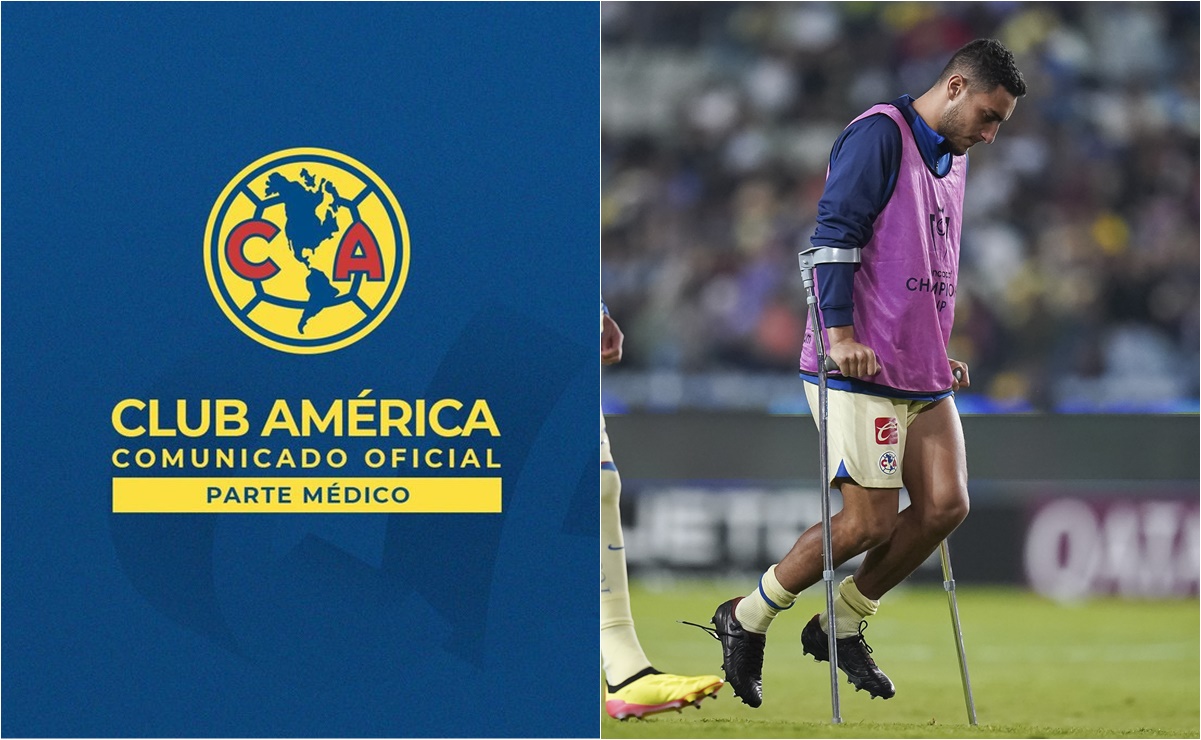 América informa la lesión que sufrió Sebastián Cáceres, en el duelo contra Pachuca
