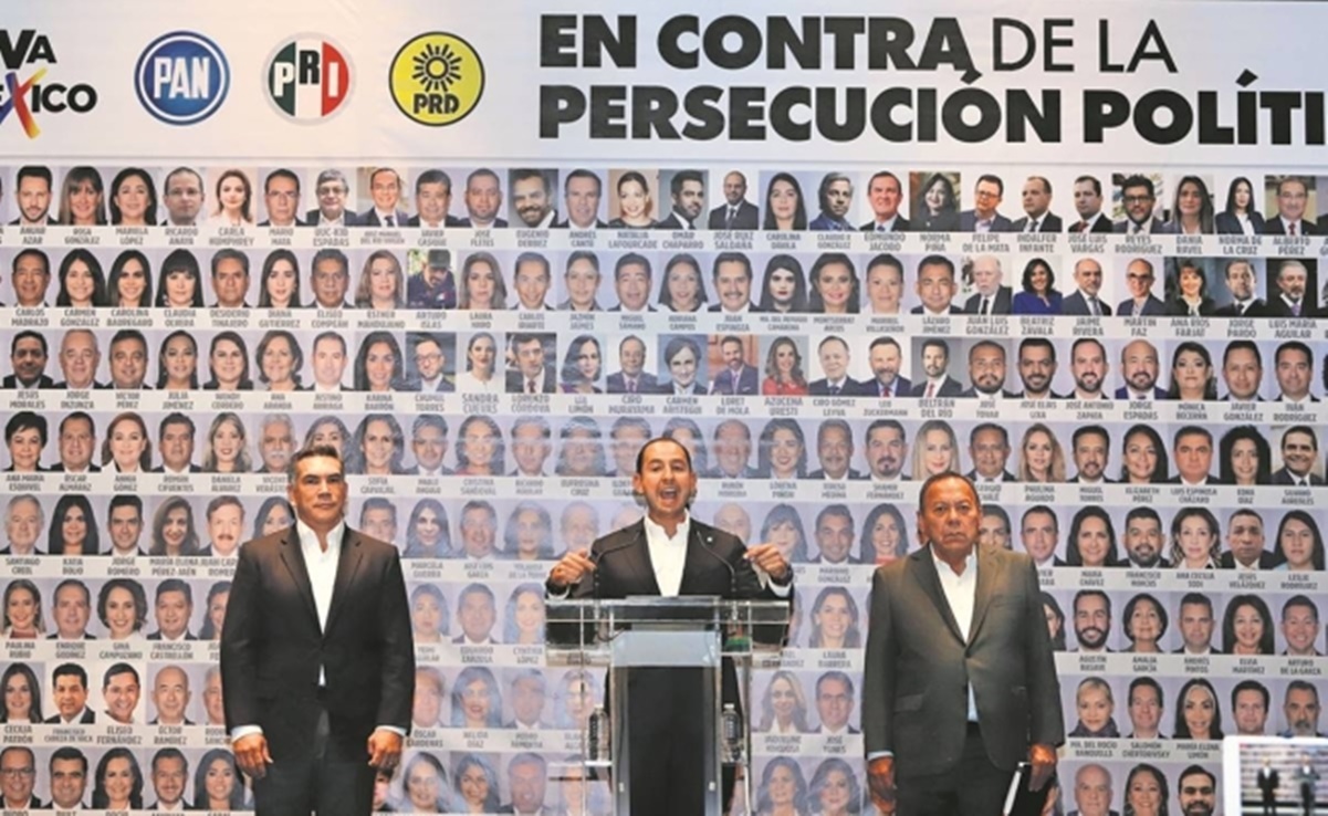 Va por México alista parlamento alterno de la reforma electoral, paralelo al de Morena