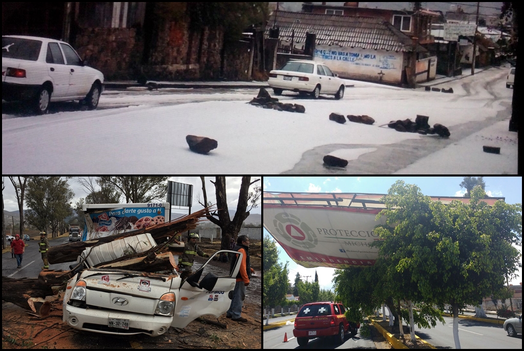 En alerta 30 municipios de Michoacán por tormenta invernal