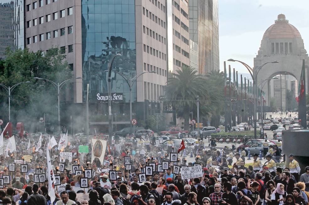 Ciudad de México registra cuatro marchas por día