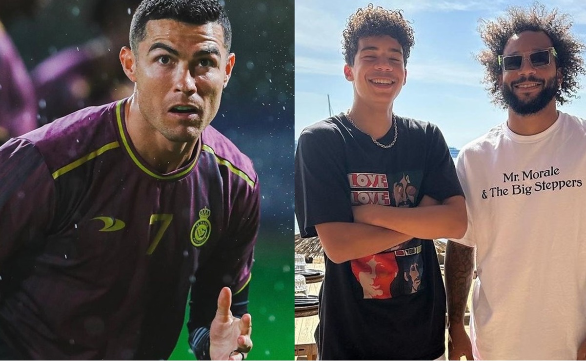 ¡Le copia a CR7! Hijo de Marcelo celebra en su graduación como Cristiano Ronaldo