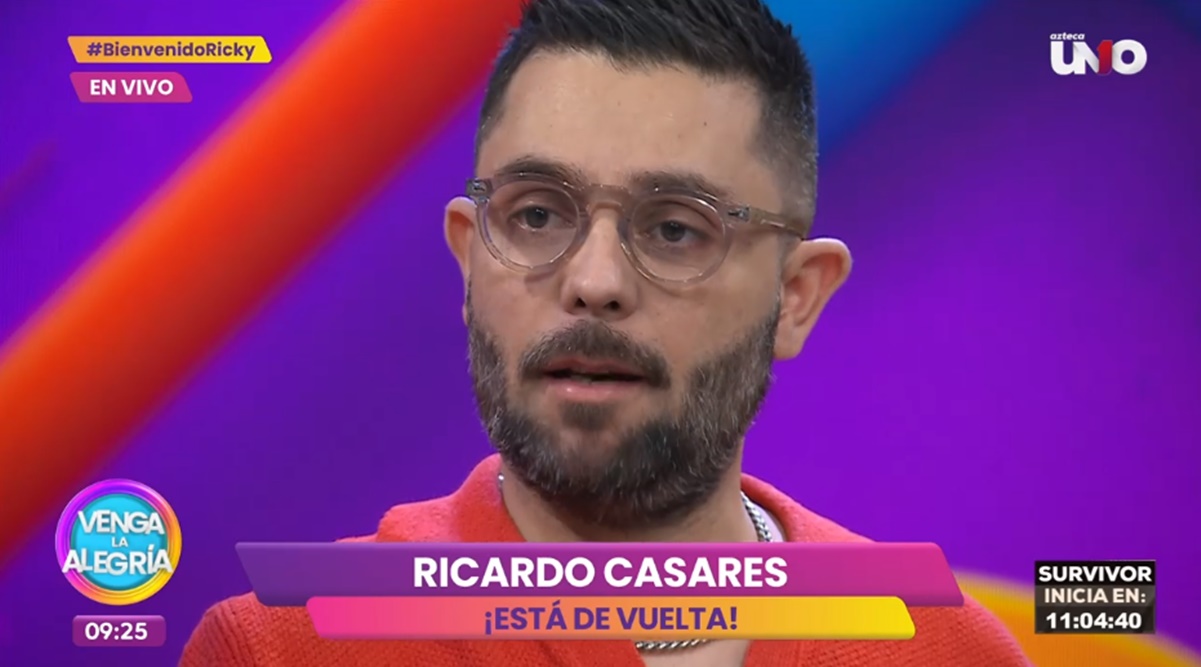 Ricardo Casares está de vuelta en "VLA"; dedica conmovedor mensaje por el apoyo recibido