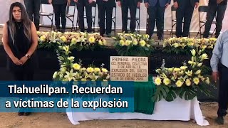 Recuerdan a víctimas de Tlahuelilpan; "seguimos de luto", dicen