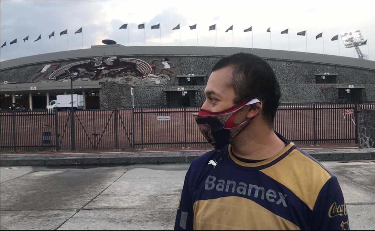 Aficionado de Pumas fue a CU sin saber que no podía entrar al estadio