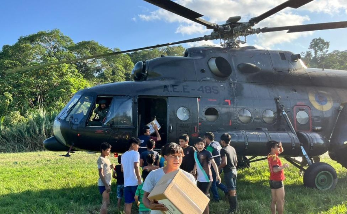 Hallan sin vida a las 8 personas que iban en helicóptero militar accidentado en Ecuador