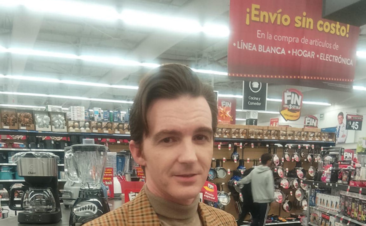 Drake Bell fue captado cazando ofertas durante el Buen Fin en un supermercado de México