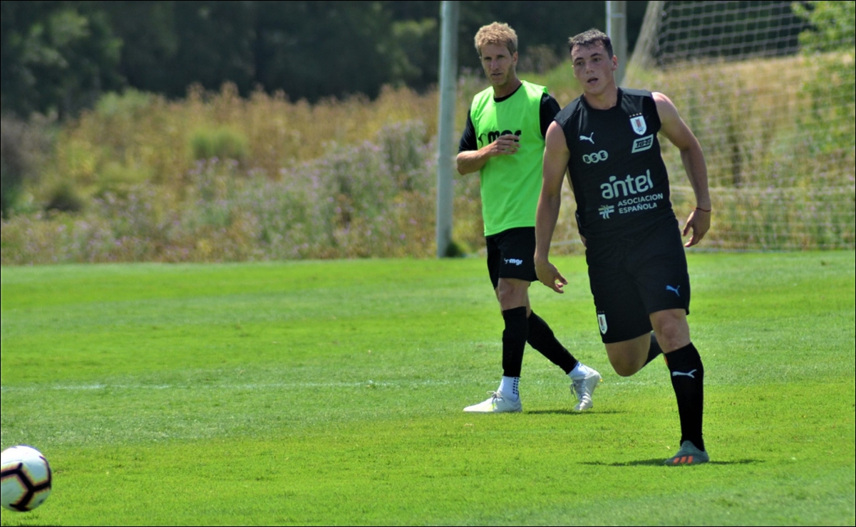 Federico Viñas destaca con Uruguay rumbo al Preolímpico