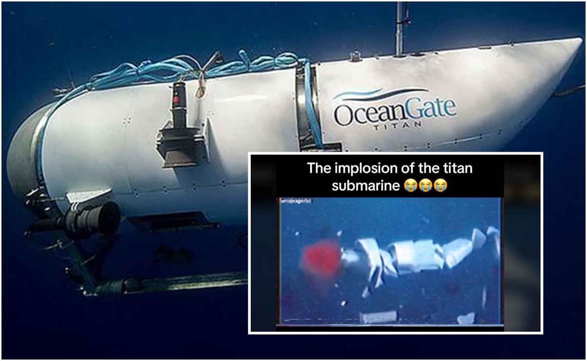 VIDEO: Revelan en TikTok cómo pudo haber implosionado el Titán al descender