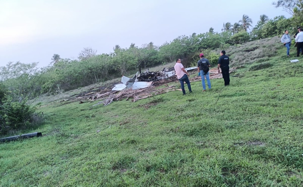 Avioneta se desploma en Lázaro Cárdenas, Michoacán; recuperan 2 cuerpos