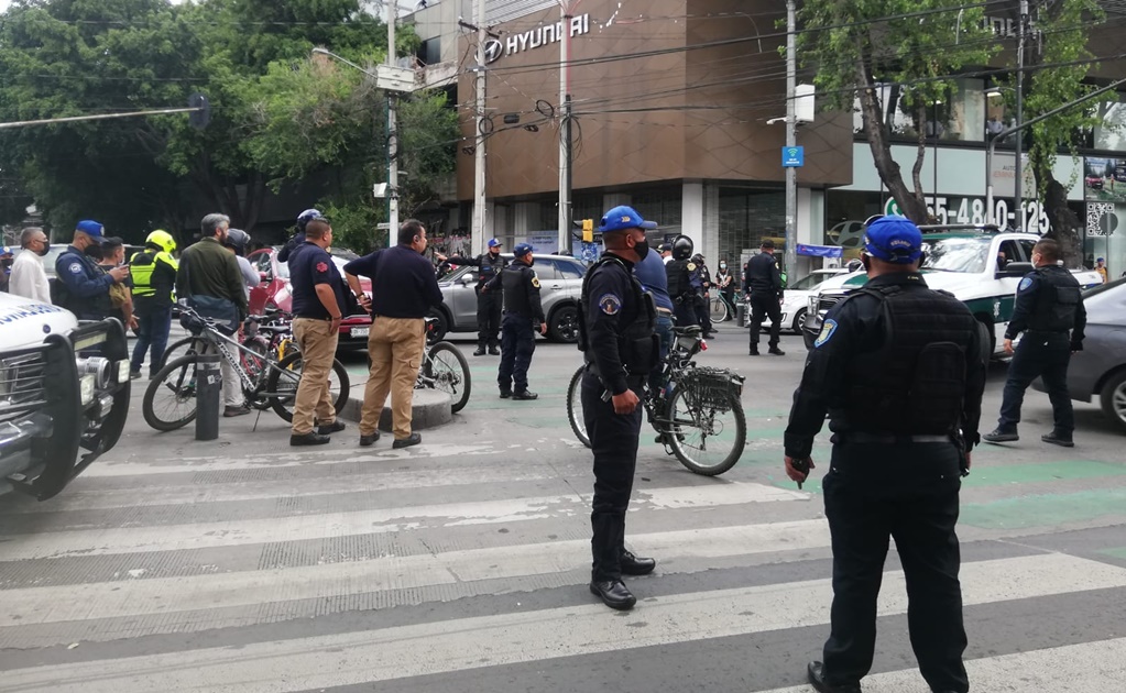 Sujetos balean a adulto mayor en calles de la colonia Roma