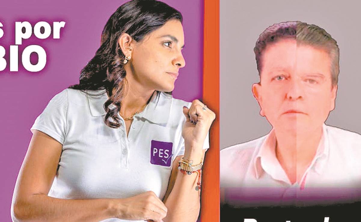 Candidata a diputada federal del PES “le vuela” propaganda a MC