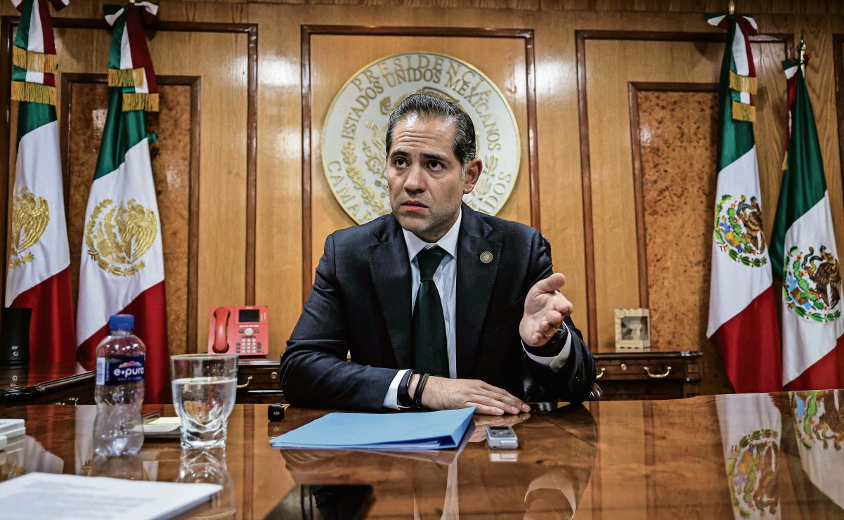 Entrevista a Raúl Bolaños Cacho, diputado del Partido Verde Ecologista de México y nuevo presidente de la mesa directiva de la Cámara De Diputados FOTO: Gabriel Pano/El Universal