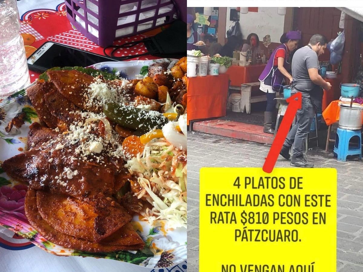 enchiladas caras patzcuaro El Universal