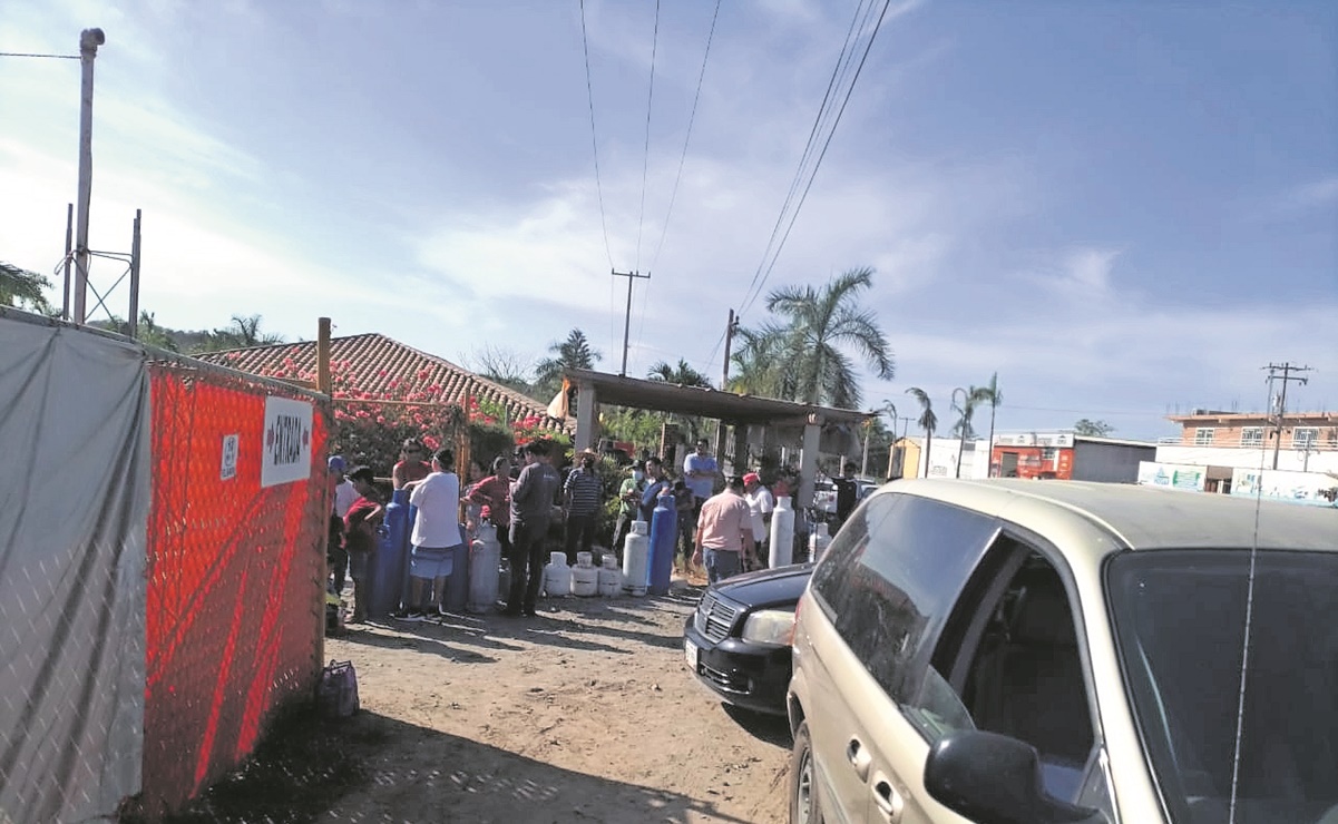 Extorsiones dejan sin gas a Costa Grande en Guerrero