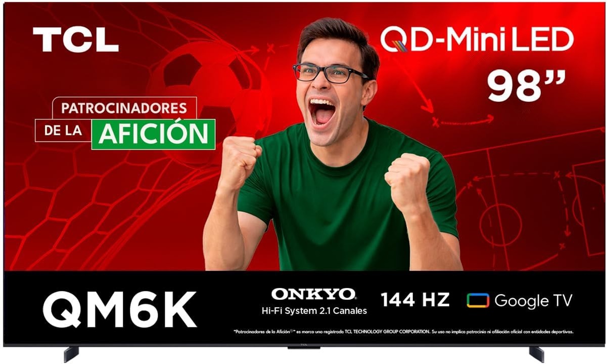TCL Smart TV de 98 pulgadas
