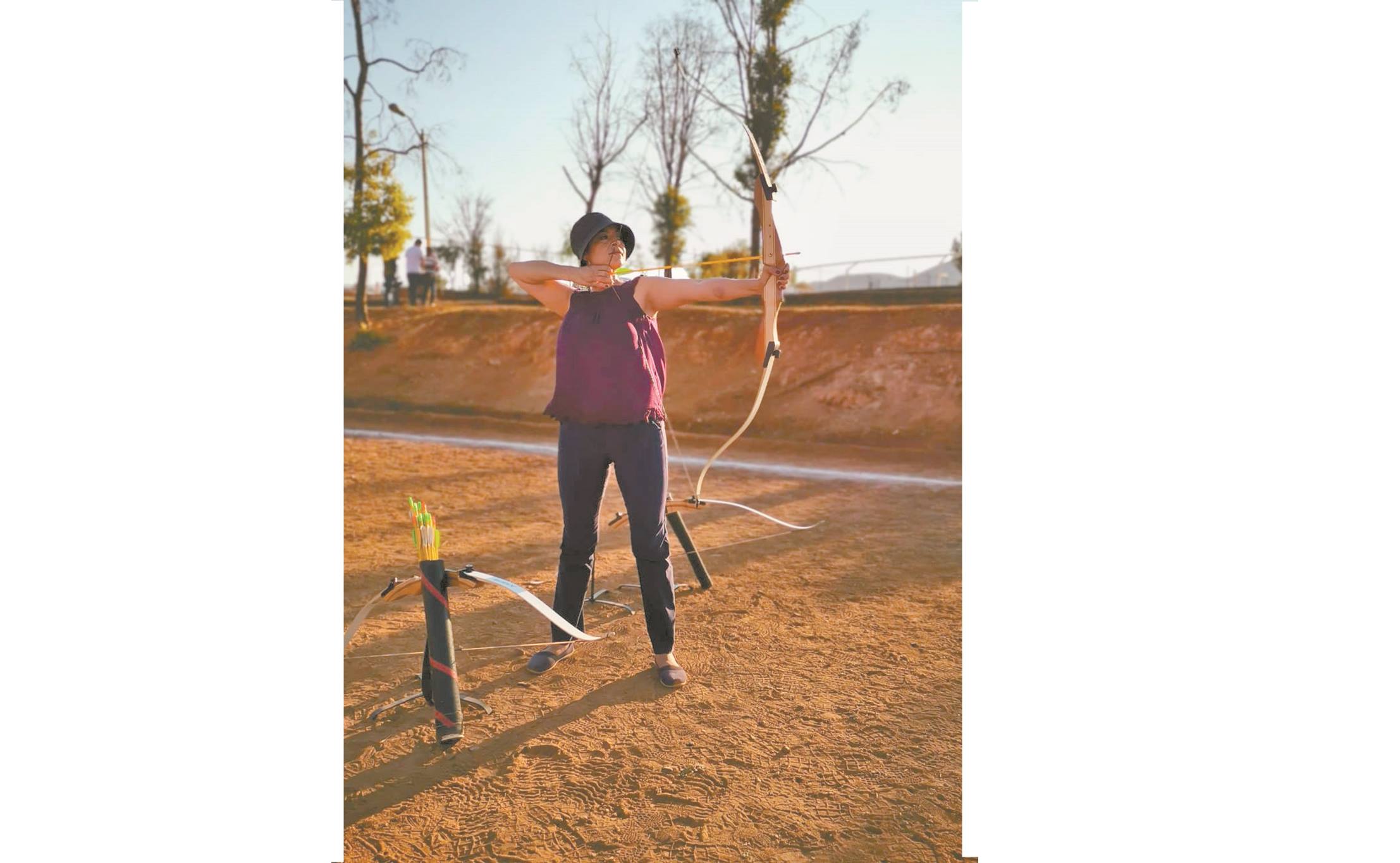 “Me cargué las pilas y gracias al tiro con arco me rehabilité”