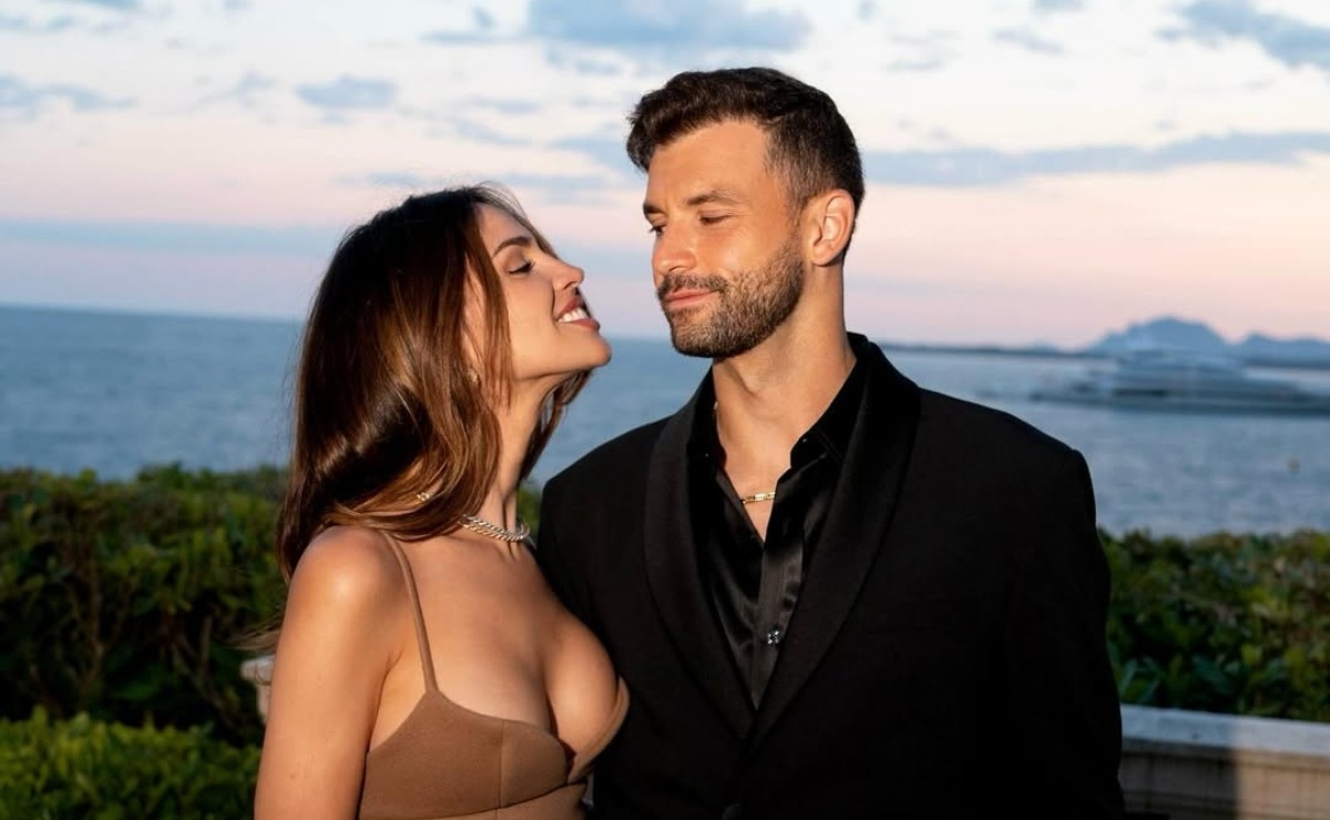 Eiza González y Grigor Dimitrov, la pareja que conquista Wimbledon 2025 