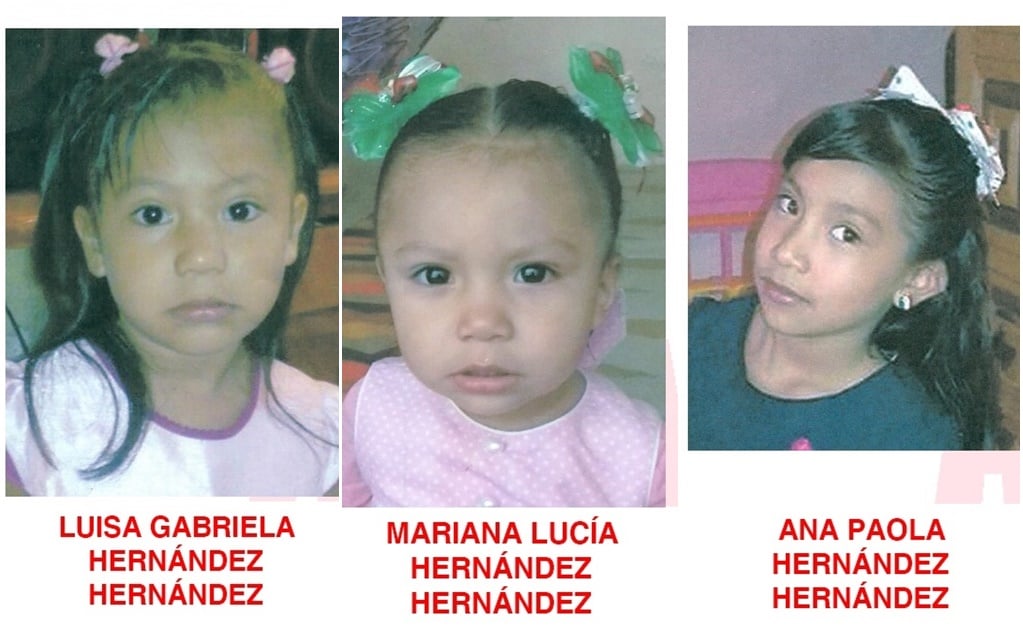 Emiten Alerta Amber para tres hermanas en Edomex