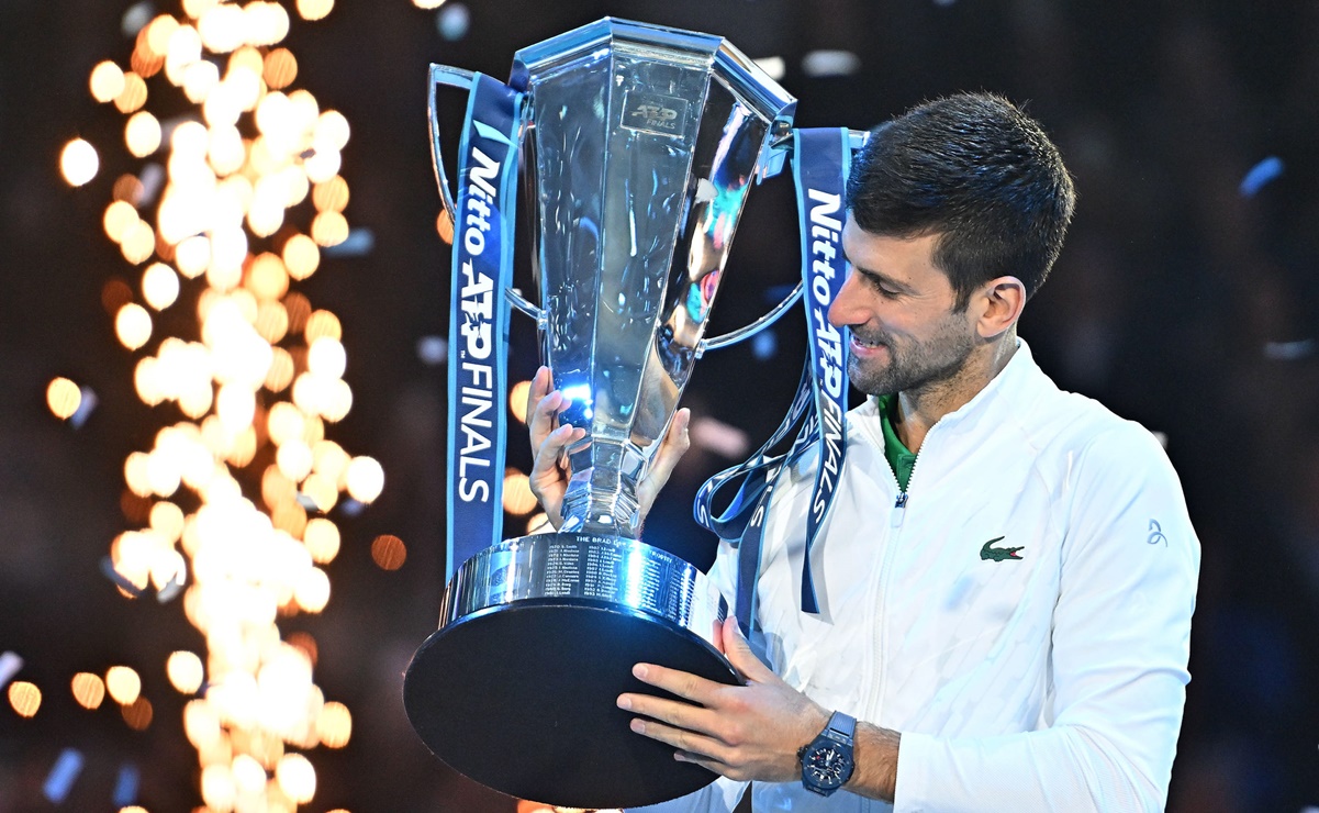 Novak Djokovic conquistó el ATP Finals por sexta ocasión en su carrera