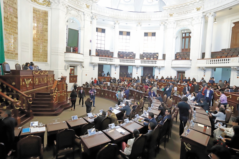 Avanza la ley de seguridad en el Congreso capitalino 