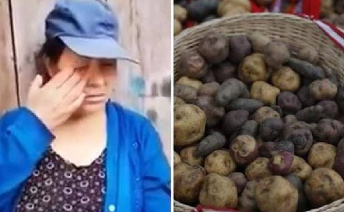 Mujer escondió más de 65 mil pesos en un costal de papas; lo vendieron por error