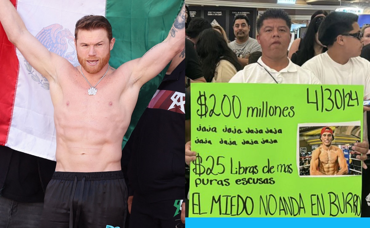 Canelo Álvarez le responde a un aficionado que lo retó en Las Vegas