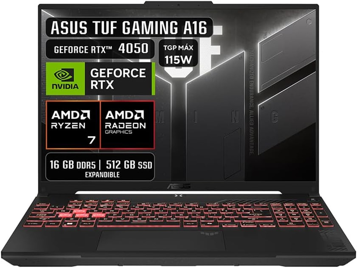 ASUS Laptop TUF Gaming A16 144Hz