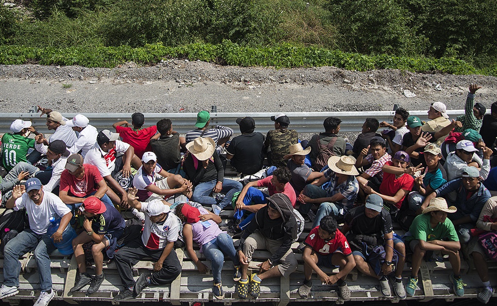 Integrantes de segunda caravana migrante permanecen varados en Chiapas