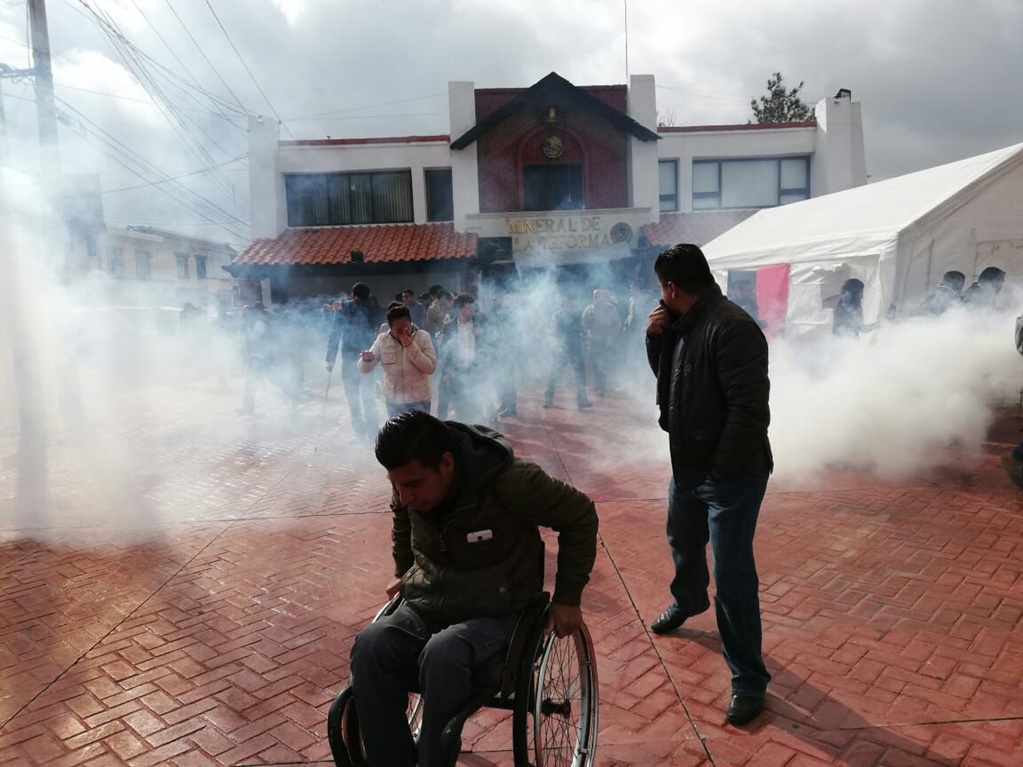 Se desata violencia durante huelga en Hidalgo