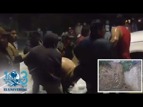 Desgajamiento de cerro en Puebla deja al menos seis muertos y 11 heridos