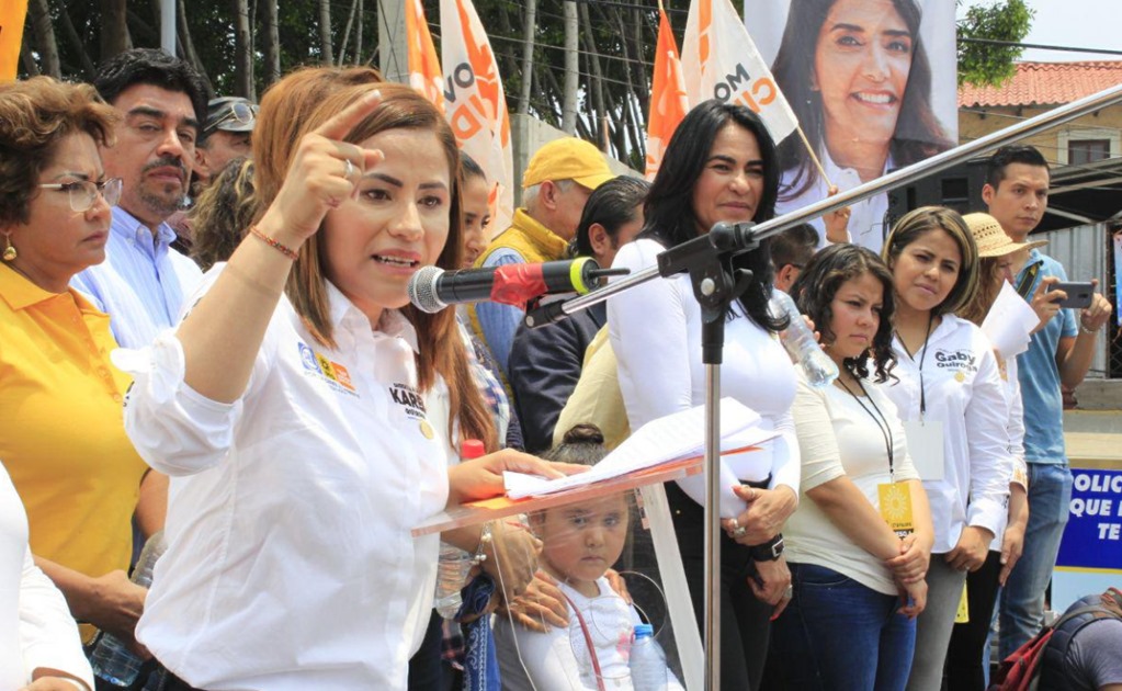 Candidata del Frente en Iztapalapa llama “delicuente” a Clara Brugada