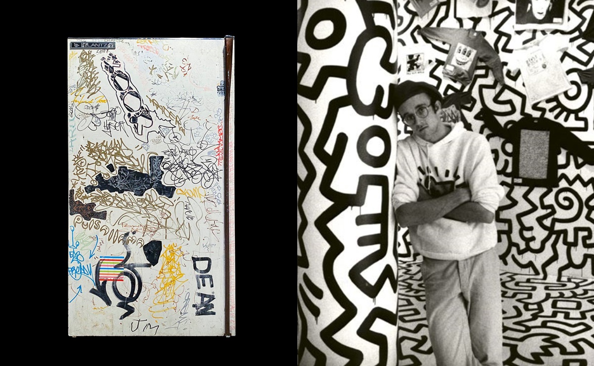 La puerta del refri de Keith Haring fue el lienzo de Warhol, Basquiat e incluso Madonna