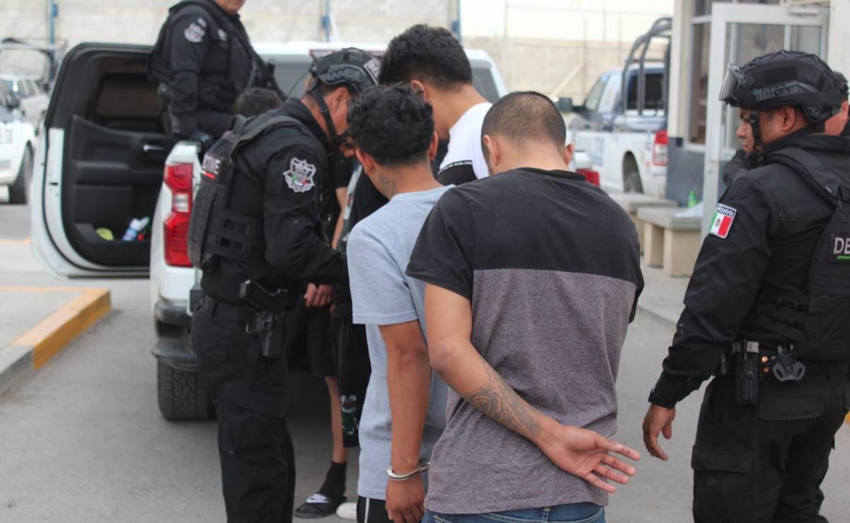 Detienen a 6 secuestradores tras privar de la libertad a siete migrantes en Ciudad Juárez