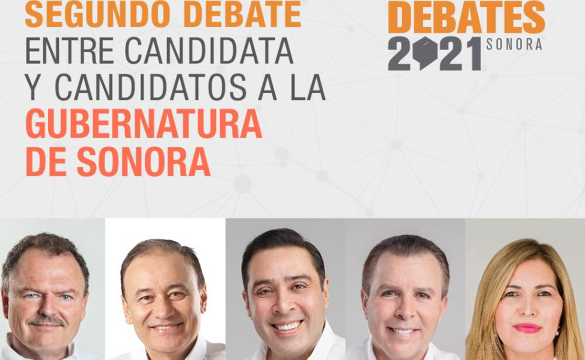 Este martes 18 de Mayo se realizará el segundo debate de candidatos a gubernatura de Sonora